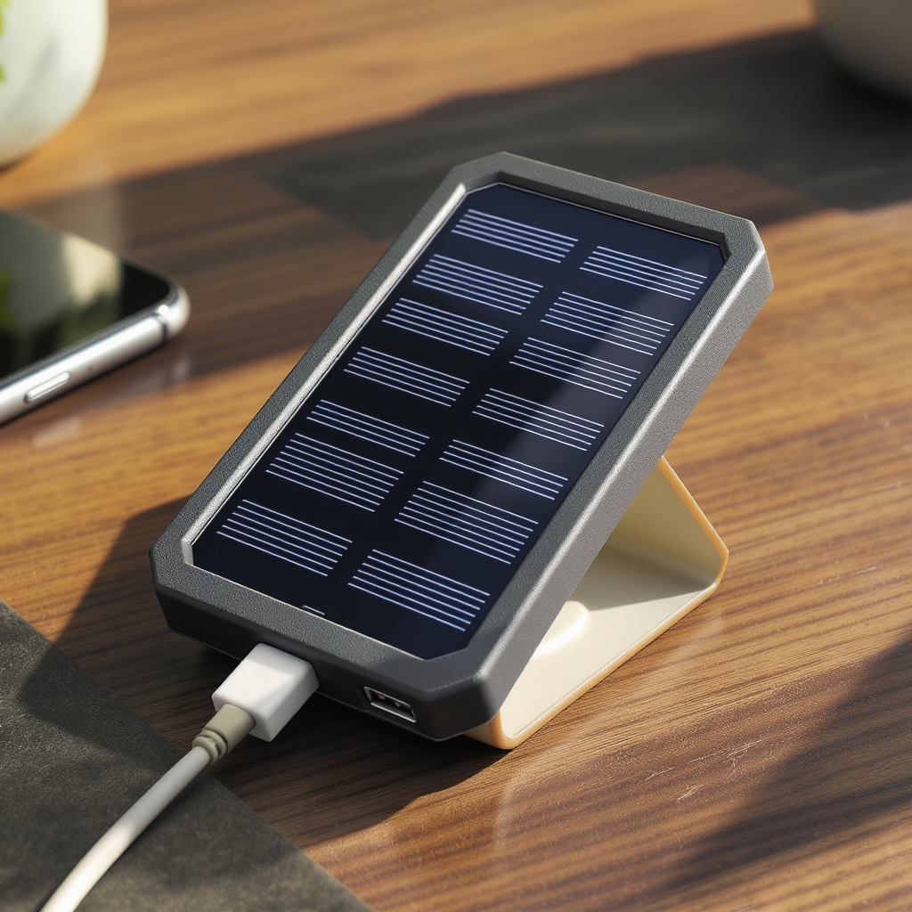 Solar-Powered Phone Charger