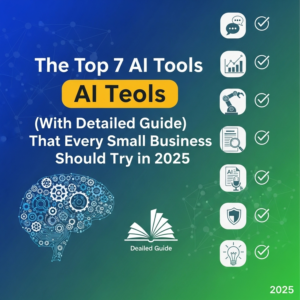 top 7 AI tools for small business in 2025